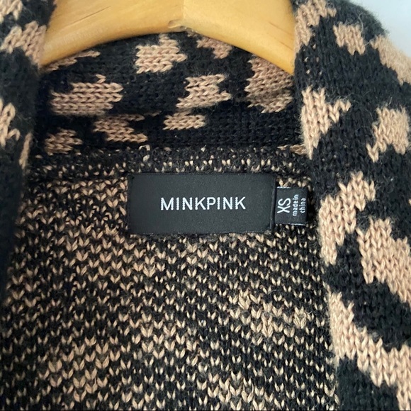 MINKPINK Wild Thing Leopard Cozy Cardigan Sweater - Picture 3 of 6